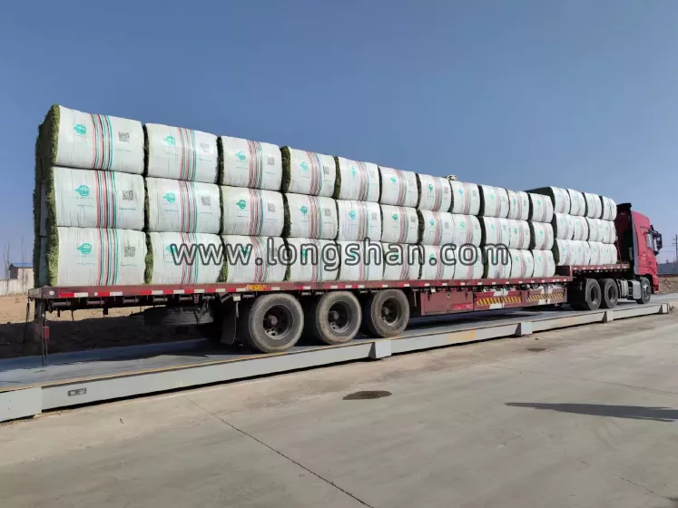包块装车 Bales loading