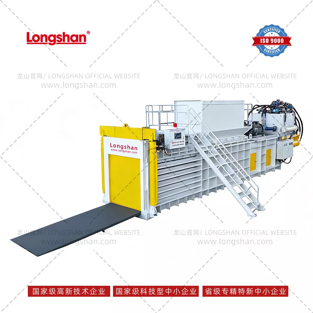 卧式液压打包机-堵门式- 龙山打包机主页，专业生产草料高密度草料打包机设备及相关配套产品- 官方网站